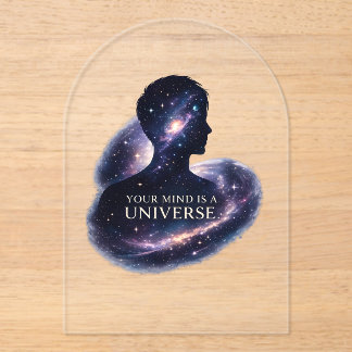 Dein Verstand ist ein Universum Acryleinladungen