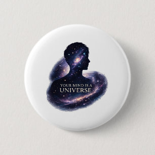 Dein Verstand ist ein Universum Button