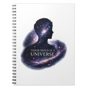 Dein Verstand ist ein Universum Notizblock
