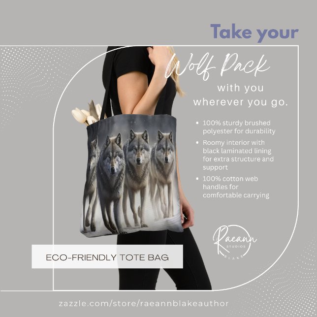 Dein Wolf Pack Tote Tasche (Von Creator hochgeladen)