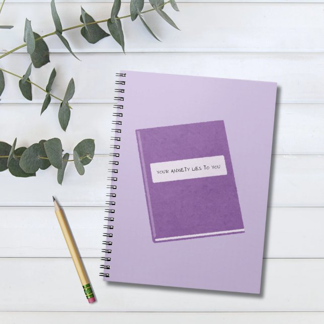 Deine Angst liegt bei dir Notizblock (Von Creator hochgeladen)