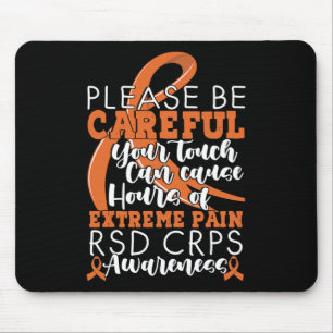 Deine Berührung kann extreme Schmerzen verursachen Mousepad