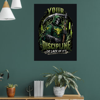 Deine Disziplin oder das Fehlen davon Dark Reaper Poster