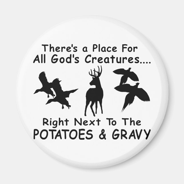 DEINE, DUCK & PHEASANT JAGD MAGNET (Vorne)