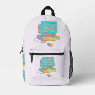 Deine E-Mail findet mich nicht so lustig Retro Bedruckter Rucksack