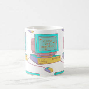Deine E-Mail findet mich nicht so lustig Retro Kaffeetasse