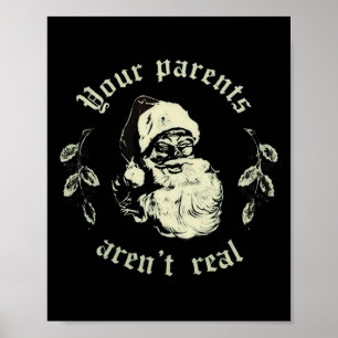 Deine Eltern sind nicht wirklich lustig Weihnachte Poster