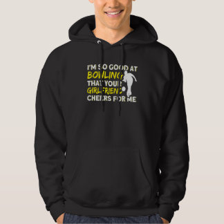Deine Freundin feuert mich an beim Bowling Spare Hoodie