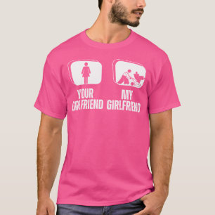 Deine Freundin Meine Freundin Proud Boyfriend Aiki T-Shirt