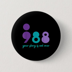Deine Geschichte ist noch nicht vorbei Bleib psych Button