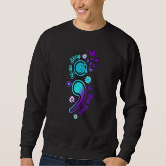 Deine Geschichte ist noch nicht vorbei Semikolon S Sweatshirt