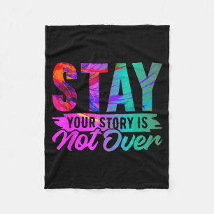 Deine Geschichte ist noch nicht vorbei Stay-Shirt- Fleecedecke