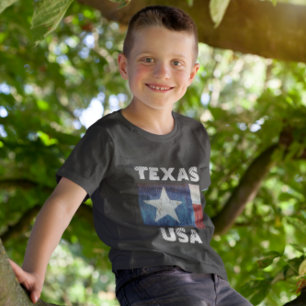 Deine Heimatstadt-Flagge TEXAS T-Shirt