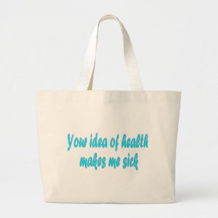Deine Idee einer gesunden großen Tasche