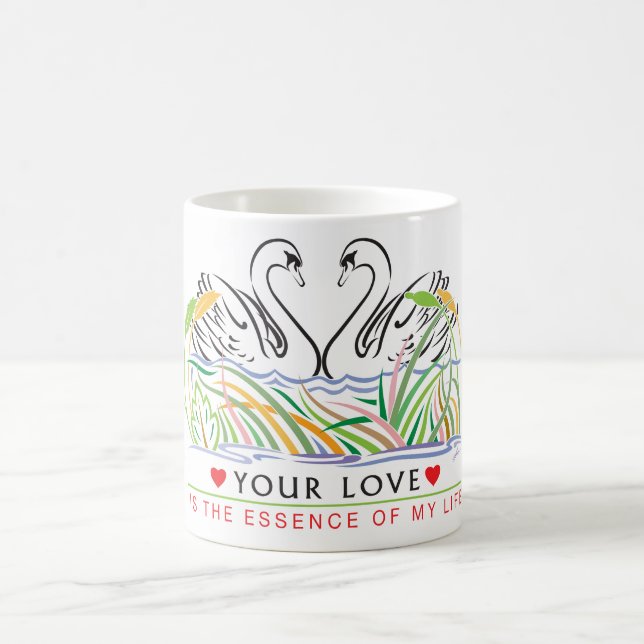 Deine Liebe ist die Essenz meiner klassischen Tass Kaffeetasse (Mittel)