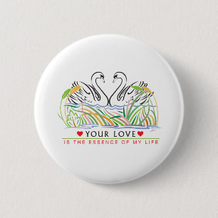 Deine Liebe ist wesentlich Button