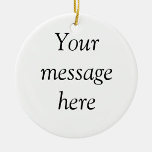 Deine Nachricht hier Textname Monogrammbild Zitat Keramik Ornament