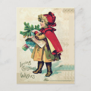 Deine Namens Liebevolle Weihnachtswünsche Rotkäppc Feiertagspostkarte