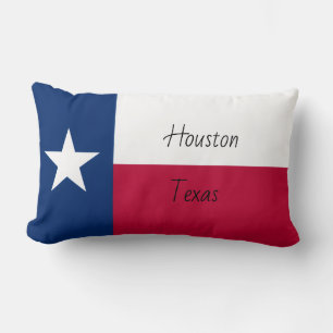 Deine Stadt, Texas Outdoor-Kissen Lendenkissen