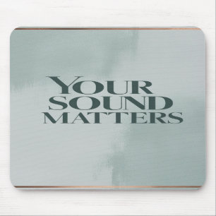 Deine Stimme zählt Option 3 Mousepad