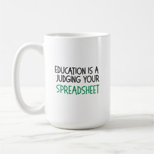 Deine Tabelle beurteilen, Lustiges Geschenk für Bu Kaffeetasse