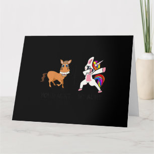 Deine Tante, meine Tante, die Unicorn-Geschenk mac Karte