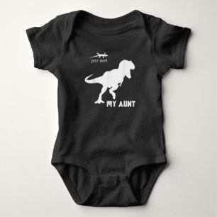 Deine Tante, meine Tante, Lizard Dinosaur, Welt, d Baby Strampler