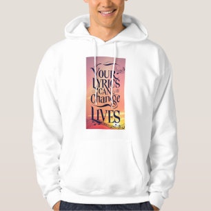 Deine Texte können Leben verändern Hoodie