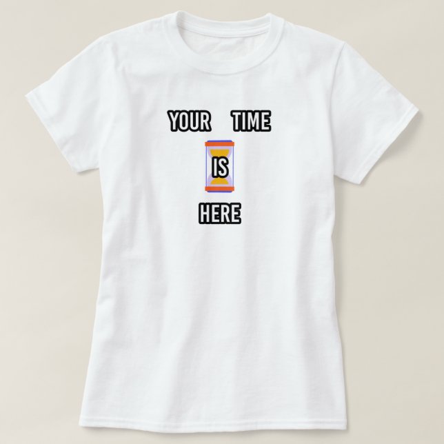 Deine Zeit ist da | Fozos T-Shirt (Design vorne)