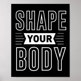 DEINEN KÖRPER SCHLIESSEN POSTER