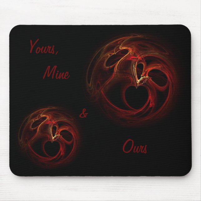 Deins, Meins und Unser Mousepad (Vorne)