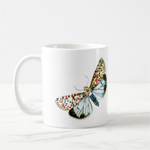 Deiopeia pulchella - Crimson-Speckled Flunkey Moth Kaffeetasse