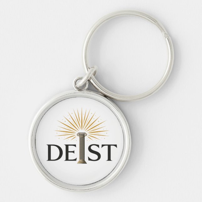 Deist - Deism Enlightenment Philosophy Schlüsselanhänger (Vorne)