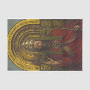 Deity begeistert, Christus, das Gent-Altarpiece Seidenpapier