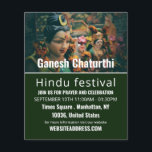 Deity God Statue, Hindu Event Advertising Flyer<br><div class="desc">Deity God Statue,  Hindu Event Advertising Flyer durch den Business Card Store.</div>