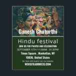 Deity God Statue, Hindu Event Advertising Flyer<br><div class="desc">Deity God Statue,  Hindu Event Advertising Flyer durch den Business Card Store.</div>