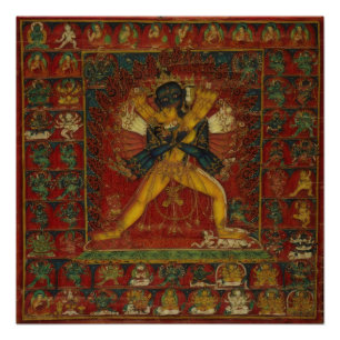 Deity Kalachakra Poster