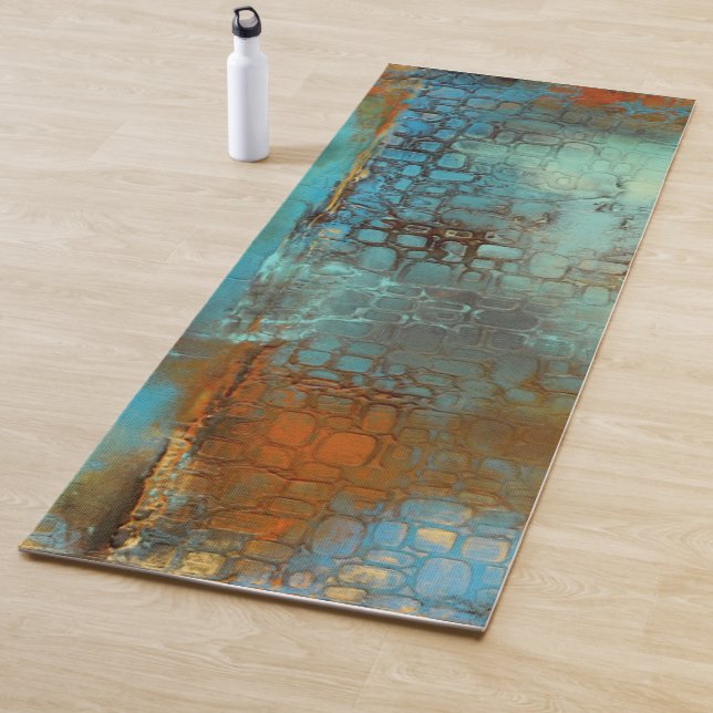 Deja Blau Yogamatte (Beispiel)
