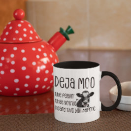 Deja Moo - Sie haben den Bull schon einmal gehört Kaffeetasse