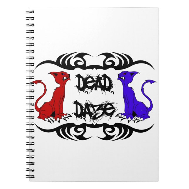 Deja Vu Cat Notizblock (Vorderseite)