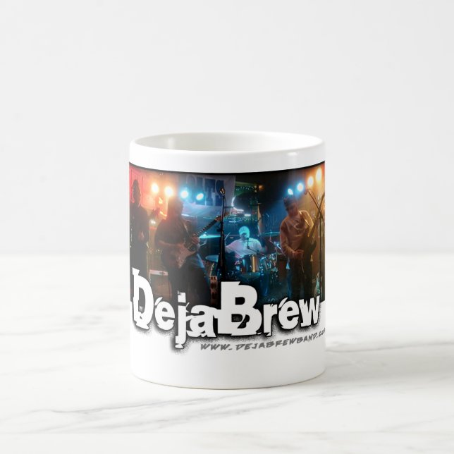DejaBrew Band-farbenreiche Logo-Tasse Kaffeetasse (Mittel)