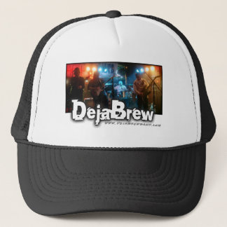 DejaBrew Band-Logo-Fernlastfahrer-Hut. Truckerkappe