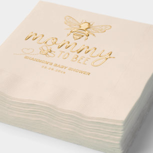 Déjeuner de Baby shower d'abeilles mielleuses d'or