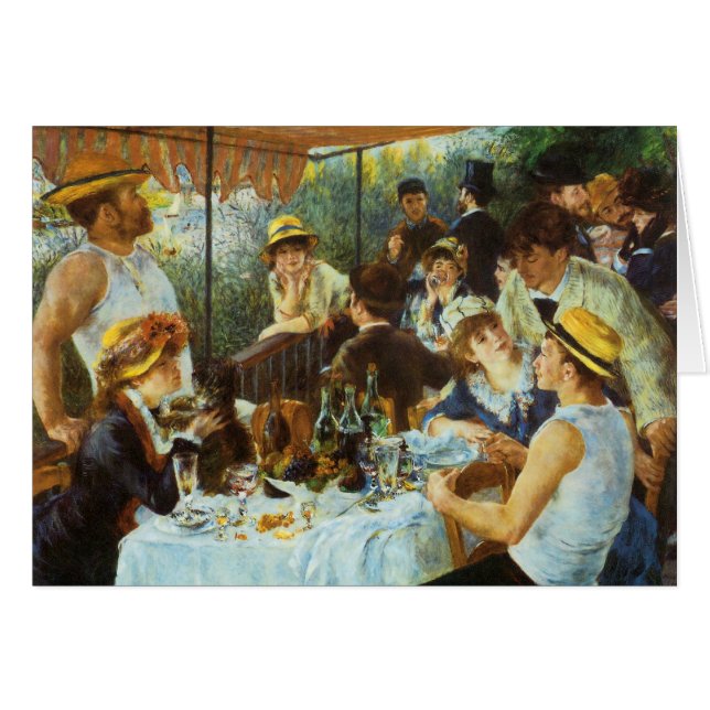 Déjeuner de la fête nautique par Pierre Renoir (Devant horizontal)