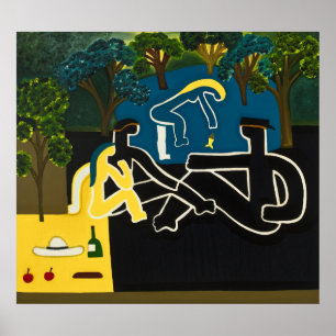 Dejeuner sur l'herbe poster