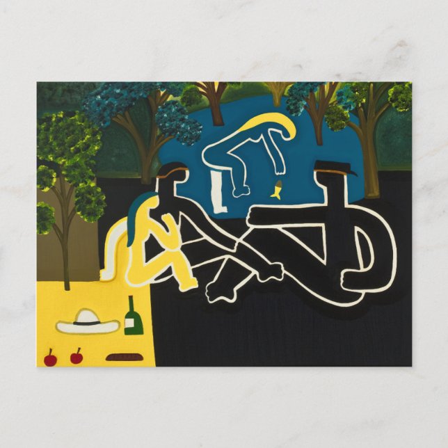 Dejeuner sur l'herbe postkarte (Vorderseite)