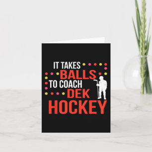 Dek Hockey Coach Karte