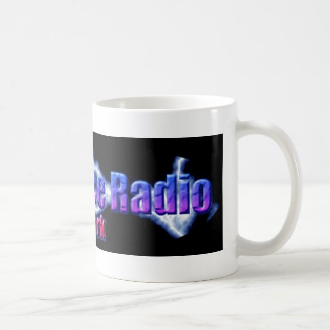 Dekadance-Radio Netz-Tasse Kaffeetasse (Rechts)