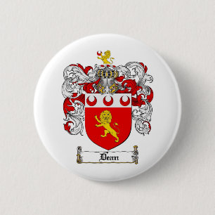 DEKAN FAMILIENWAPPEN - DEKAN WAPPEN BUTTON