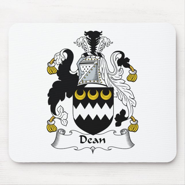 Dekan Familienwappen Mousepad (Vorne)